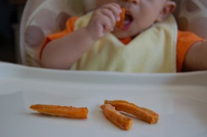 Make a Teether with Sweet Potato Fries 