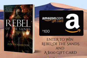 YA Book Giveaway Rebel of the Sands and a $100 Gift Card