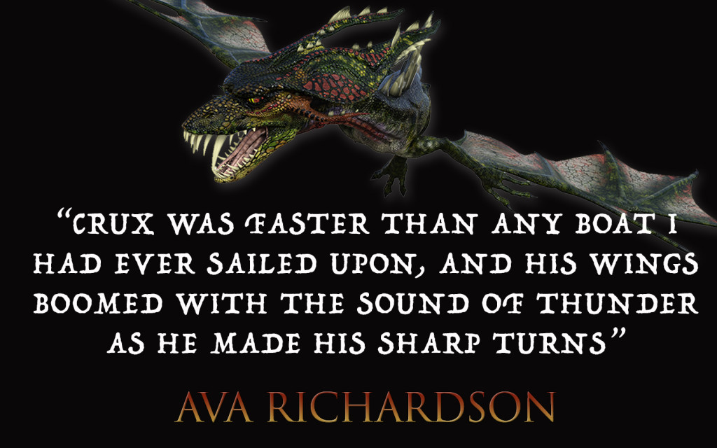 Quote from Dragon Raider by Ava Richardson | Tour organized by YA Bound | www.angeleya.com #dragon #yalit #fantasy