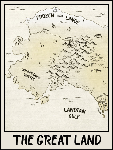 Map for Looking for Dei by David A. Willson | Tour organized by YA Bound | www.angeleya.com