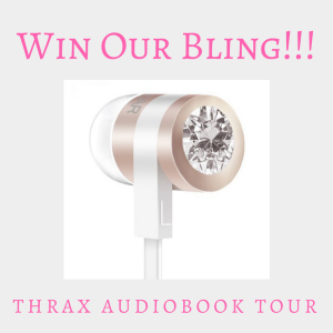 WIN OUR BLING, Thrax Audiobook Tour giveaway | www.angeleya.com
