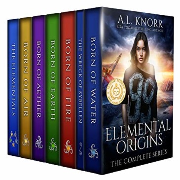 Book Review: Elemental Origins by @ALKnorrBooks