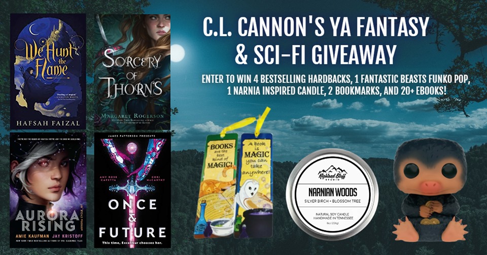 CL Cannon's YA Fantasy & Sci-fi Giveaway | www.angeleya.com