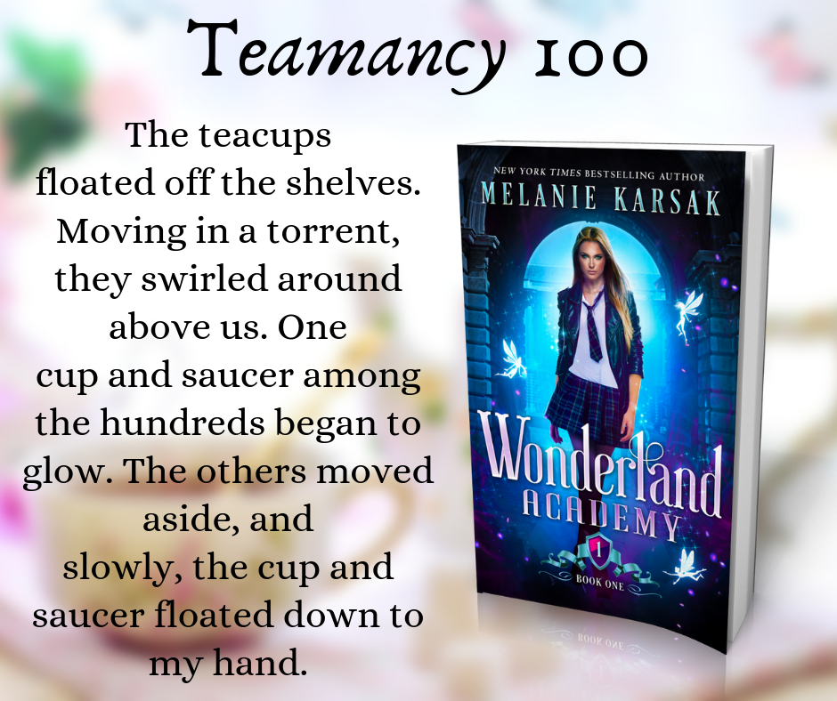 Quote 1: Wonderland Academy: Year One by Melanie Karsak | Tour organized by XPresso Book Tours | www.angeleya.com