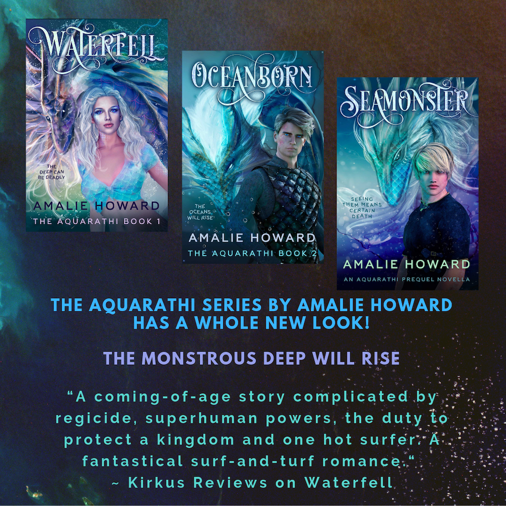 Aquarathi Series by Amalie Howard | Tour organized by XPresso Book Tours | www.angeleya.com