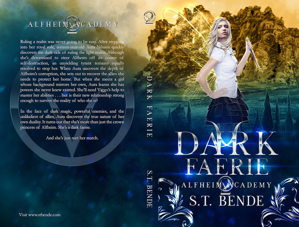 Full cover: Dark Faerie by S.T. Bende | Tour organized by Xpresso Book Tours | www.angeleya.com