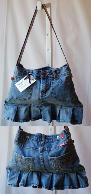 DIY Purses Made From Jeans — Children’s Jeans!
