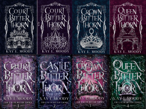 Bitter Thorn series, hardcover and jackets