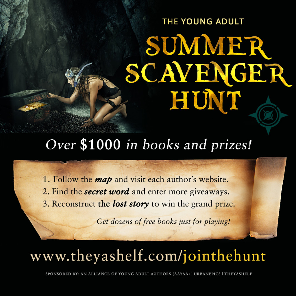 The Young Adult Summer Scavenger Hunt, presented by An Alliance of Young Adult Authors (AAYAA)