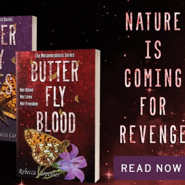 Cover Reveal: Butterfly Blood by @Carpenterwrites @lakewaterpress