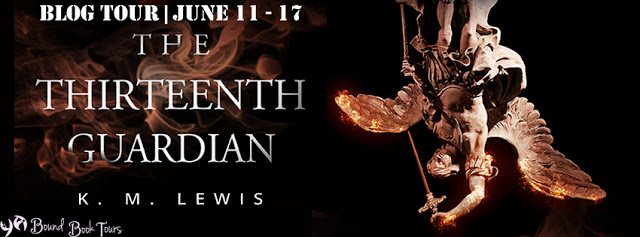 Book Tour: The Thirteenth Guardian by K.M. Lewis | Tour organized by YA Bound | www.angeleya.com