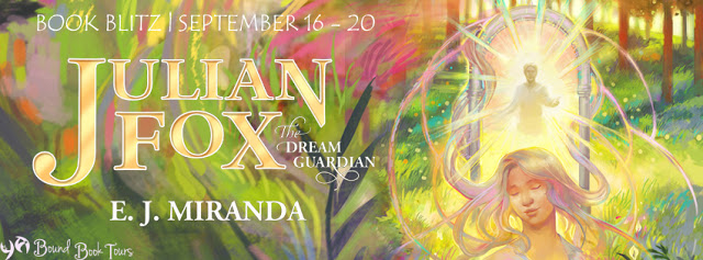 Book Blitz: Julian Fox: The Dream Guardian by E.J. Miranda | Tour organized by YA Bound | www.angeleya.com